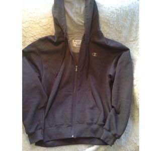 Gray Champion Eco zip up hoodie